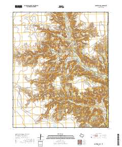 Fortress Cliff 2019 topographic map thumbnail