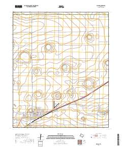 Friona 2019 topographic map thumbnail