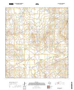 Galvan Ranch 2019 topographic map thumbnail