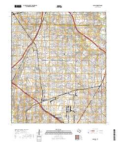 Garland 2019 topographic map thumbnail