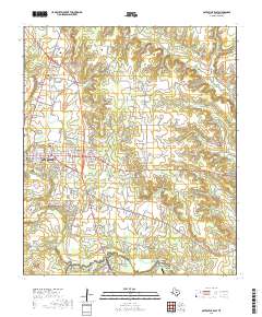 Gatesville East 2019 topographic map thumbnail