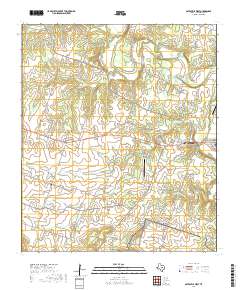 Gatesville West 2019 topographic map thumbnail