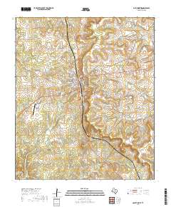 Goldthwaite 2019 topographic map thumbnail