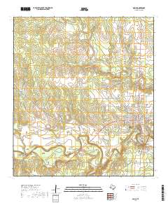 Goliad 2019 topographic map thumbnail