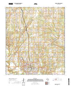 Gonzales North 2019 topographic map thumbnail