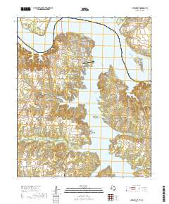Gordonville 2019 topographic map thumbnail