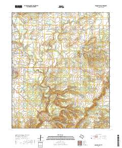 Graford East 2019 topographic map thumbnail