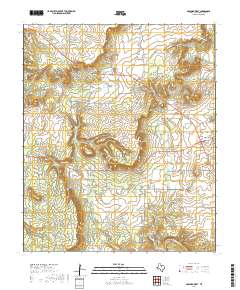 Graford West 2019 topographic map thumbnail
