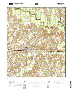 Grand Saline 2019 topographic map thumbnail