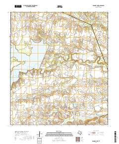 Granger Lake 2019 topographic map thumbnail