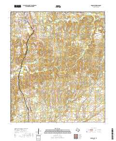 Grapeland 2019 topographic map thumbnail