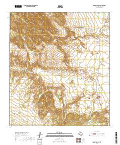 Grapevine Hills 2019 topographic map thumbnail
