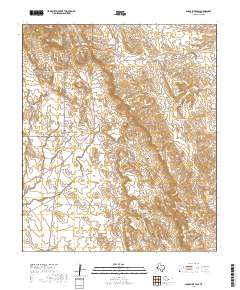 Guadalupe Pass 2019 topographic map thumbnail