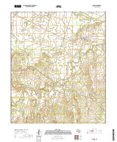 Gustine 2019 topographic map thumbnail