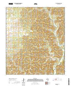 Hackberry 2019 topographic map thumbnail