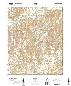 Hackberry Creek 2019 topographic map thumbnail