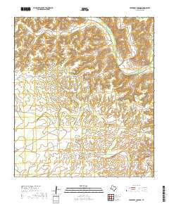 Hackberry Crossing 2019 topographic map thumbnail