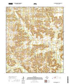 Hackberry Draw NE 2019 topographic map thumbnail