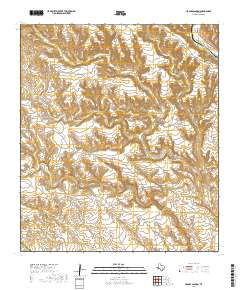 Hagler Canyon 2019 topographic map thumbnail