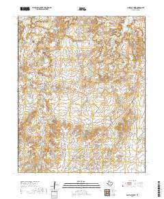 Halfway Creek 2019 topographic map thumbnail