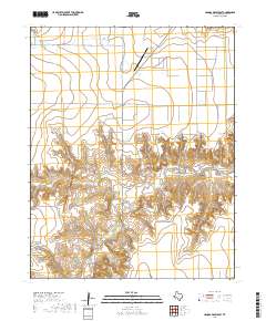 Hannas Draw East 2019 topographic map thumbnail