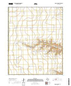 Hannas Draw West 2019 topographic map thumbnail