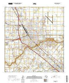 Harlingen 2019 topographic map thumbnail