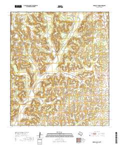 Harrell Canyon 2019 topographic map thumbnail