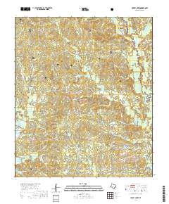 Harvey Creek 2019 topographic map thumbnail