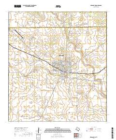 Hebbronville 2019 topographic map thumbnail