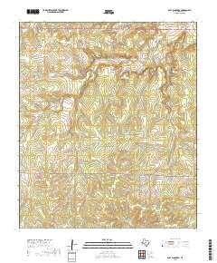East Elm Creek 2019 topographic map thumbnail