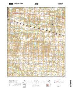 Ector 2019 topographic map thumbnail