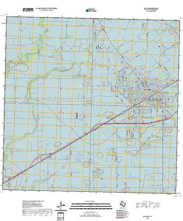 El Campo 2019 topographic map thumbnail