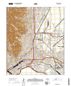 El Paso 2019 topographic map thumbnail