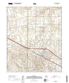 Electra 2019 topographic map thumbnail
