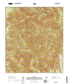 Emory Peak 2019 topographic map thumbnail