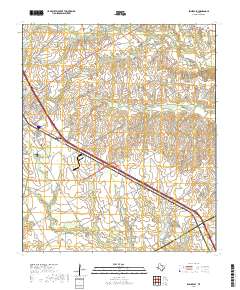 Ennis East 2019 topographic map thumbnail