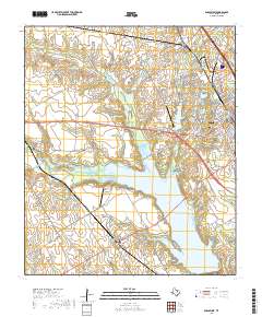 Ennis West 2019 topographic map thumbnail