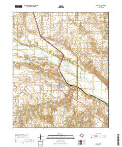 Estelline 2019 topographic map thumbnail