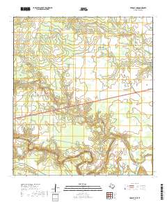 Hensley Lake 2019 topographic map thumbnail