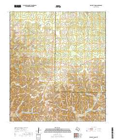 Hillcrest Ranch 2019 topographic map thumbnail