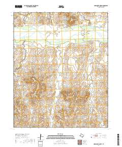 Horse Creek North 2019 topographic map thumbnail