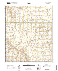 Houston Ranch 2019 topographic map thumbnail