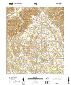 Huckabay 2019 topographic map thumbnail