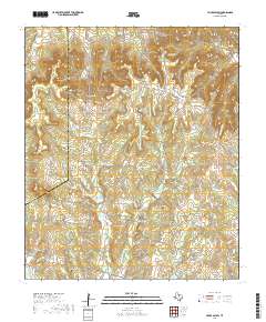 Huckabay SW 2019 topographic map thumbnail