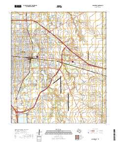Abilene East 2019 topographic map thumbnail
