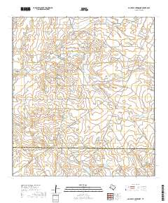 Agua Azul Creek West 2019 topographic map thumbnail