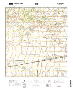 Agua Dulce 2019 topographic map thumbnail