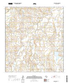 Alamito Creek 2019 topographic map thumbnail