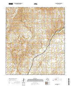 Alamo Spring 2019 topographic map thumbnail
